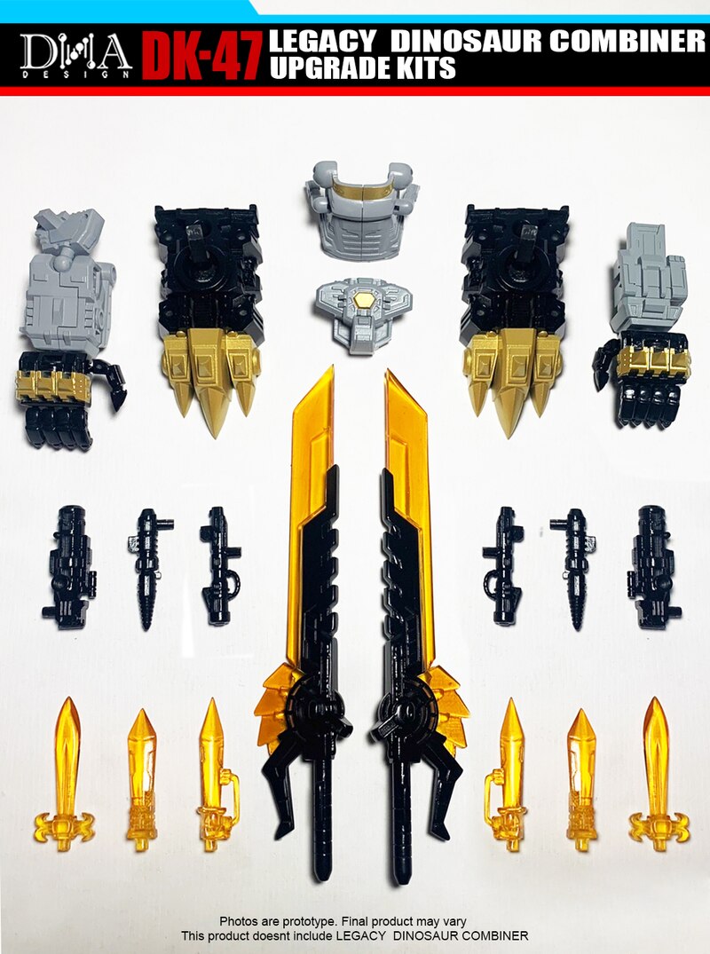 ディアヴォ ユゥセット DNA Design DK-47 Volcanicus Upgrade Kit Official Images for Legacy